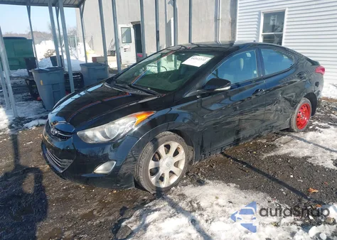 2013 Hyundai Elantra Gls/Limited z USA, uszkodzony, nr VIN KMHDH4AE8DU674340